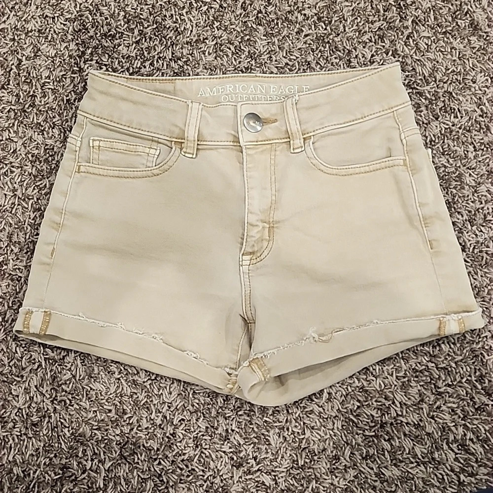 American eagle high rise shortie